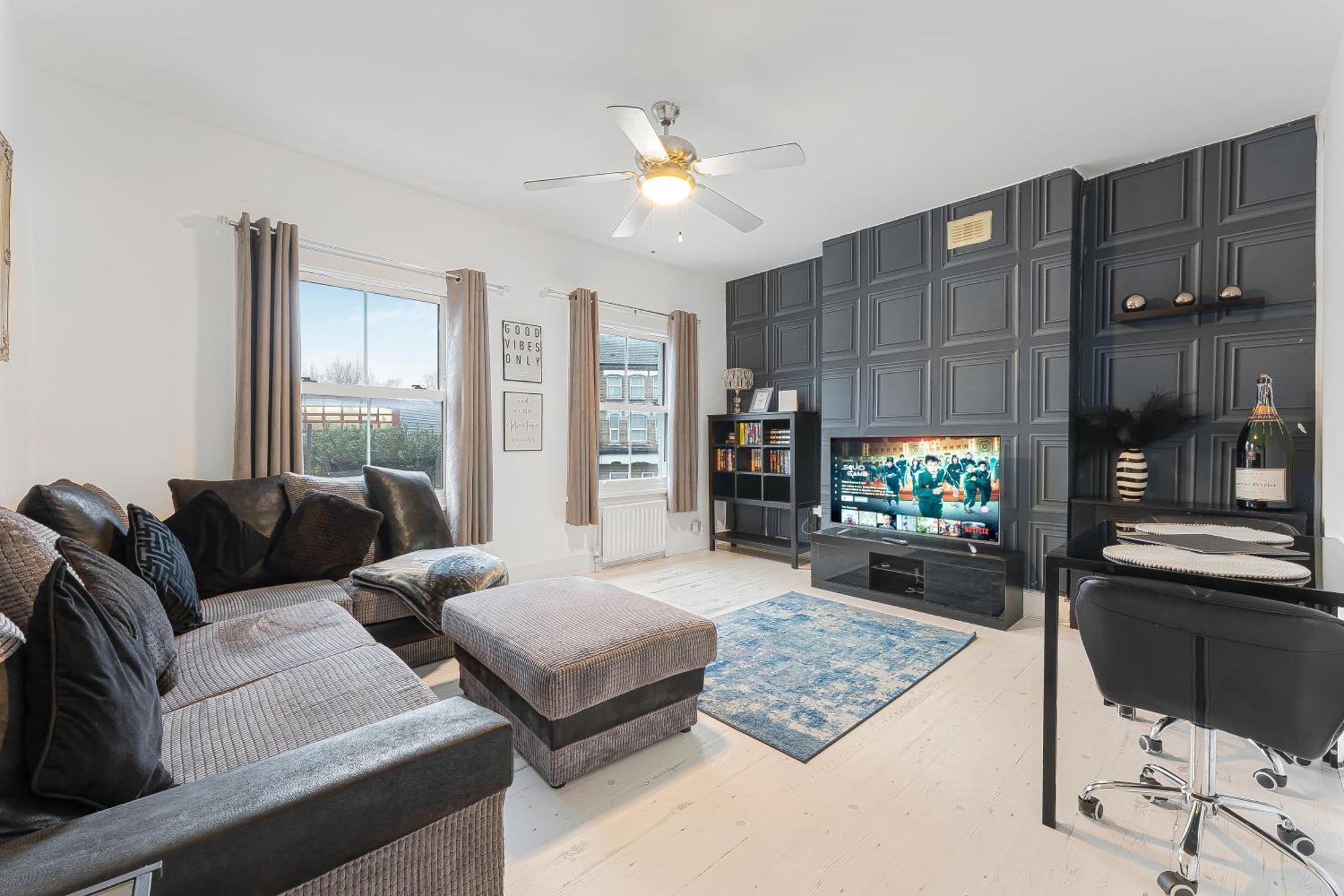 Spacious One Bedroom Private Flat In Brixton +Wifi لندن المظهر الخارجي الصورة